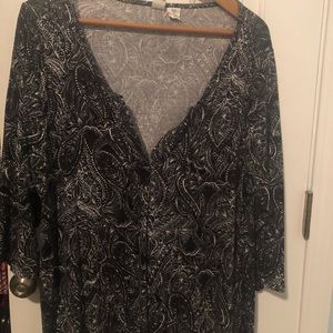 Black and White shirt